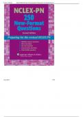 Nclex-PNÂ® 250 New-Format Questions Preparing for the Revised Nclex-PNÂ® (Nursing Review Practice) ( PDFDrive )