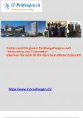 PRINCE2-Practitioner Prüfungsfragen mit Lösungen deutsch