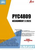 PYC4809 BUNDLE 2023