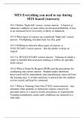 MTS Everything you need to say during MTS board (Answers)