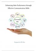 Mastering the Art of Persuasion: Communication Skills to Enhance Sales Performance