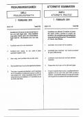 Candidate Attorney's Board Exam Question Papers and Memorandum