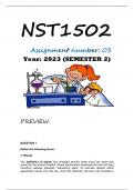 NST1502 ASS 3 2023 Answers