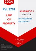PVL3701 - "2024" Semester 1 - Assignment 1 - Detailed answers to the questions