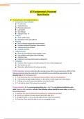 ATI_Fundamentals_Protcored_Exam_Review Medical and Surgical Sepsis- ATI Fundamentals Ch. 10 2023 summary