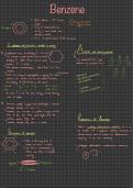 Full, comprehensive, hand-illustrated summary notes on aromaticity for your A-level chemistry