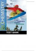Biochemistry 9th Edition Campbell - Test Bank