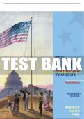 Test Bank For The Brief American Pageant: A History of the Republic, Volume I: To 1877 - 9th - 2017 All Chapters - 9781285193304