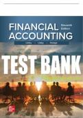 Test Bank For Financial Accounting, 11th Edition All Chapters - 9781264229734
