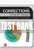Test Bank For CORRECTIONS IN THE 21ST CENTURY, 9th Edition All Chapters - 9781260805253