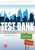 Test Bank For The Economy Today, 16th Edition All Chapters - 9781260932997