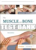 Test Bank For The Muscle and Bone Palpation Manual with Trigger Points, Referral Patterns and Stretching, 3rd - 2023 All Chapters - 9780323761369