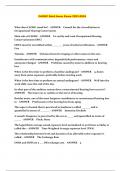 CAOHC Bold Items Exam 2023-2024