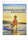 Test Bank For Essentials of Human Anatomy & Physiology 12th Edition By Marieb||ISBN NO:9780134395326||Complete Guide/All Chapters