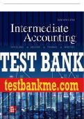 Test Bank For Intermediate Accounting, 11th Edition All Chapters - 9781264134526