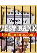 Test Bank For Week by Week: Plans for Documenting Children's Development - 8th - 2023 All Chapters - 9780357625620