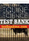 Test Bank For Equine Science - 5th - 2019 All Chapters - 9781305949720