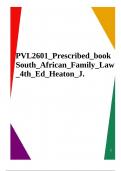 PVL2601_Prescribed_book South_African_Family_Law _4th_Ed_Heaton_J.