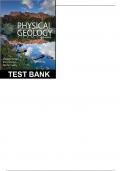 Physical Geology 14th Edition by Plummer - Test Bank