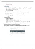 AQA A level biology required statistical test summary