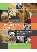 Fundamentals of Selling Customers for Life through Service 13th Edition by Charles Futrell Chapter 1_17 