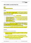 DISTINCTION LPC NOTES EMPLOYMENT LAW 1-9