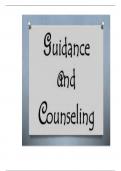 Define nature Guidance and Counselling