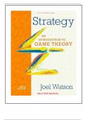 Strategy: An Introduction to Game Theory Third Edition