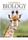 Campbell Biology Concepts and Connections 10th Edition Test Bank