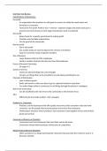ON Curriculum - Summary Gr 10 Business Studies