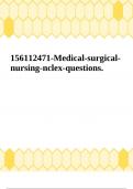 156112471-Medical-surgical- nursing-nclex-questions.