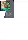 Essentials of Statistics for Business and Economics 6th Edition By by David R. Anderson - Test Bank