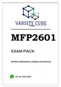 MFP2601 EXAM PACK 2023