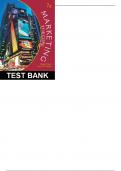 Test Bank Marketing The Core 7th Edition
