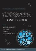 IBP Filterbubbel onderzoek | Opdracht jaar 1 (periode 2) | Communicatie HR
