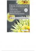 Oral Pathology for the Dental Hygienist, 7th Edition (2017,Ibsen) | Chapter 1 - 10  Test Bank