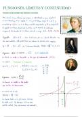 Matematicas funciones limites y continuidad