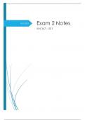 Exam 2 Class Notes