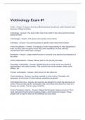 Victimology Exam 2023 with complete solutions