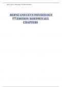 Test Bank For Berne and Levy Physiology 7th Edition Koeppen All Chapters 1-44.Covered