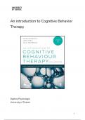 Positive Psychology | Summary of the book: Cognitive Behavior Therapy (ENG)