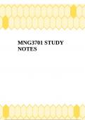 MNG3701 STUDY NOTES