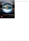 Critical Thinking 12th Edition by Brooke Noel Moore - Test Bank