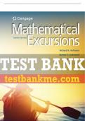 Test Bank For Mathematical Excursions - 4th - 2018 All Chapters - 9781305965584