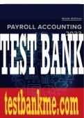 Test Bank For Payroll Accounting 2023, 9th Edition All Chapters - 9781264114962