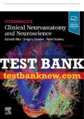 Test Bank For Evolve Resource for Fitzgerald's Clinical Neuroanatomy and Neuroscience, 8th - 2021 All Chapters - 9780702079092