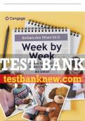 Test Bank For Week by Week: Plans for Documenting Children's Development - 8th - 2023 All Chapters - 9780357625620