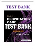 MOSBY’S RESPIRATORY CARE EQUIPMENT 10TH EDITION BY CAIRO