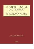 Comprehensive Dictionary of Psychoanalysis 