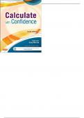 Calculate with Confidence  6th Edition by Deborah C. Gray Morris -Test Bank